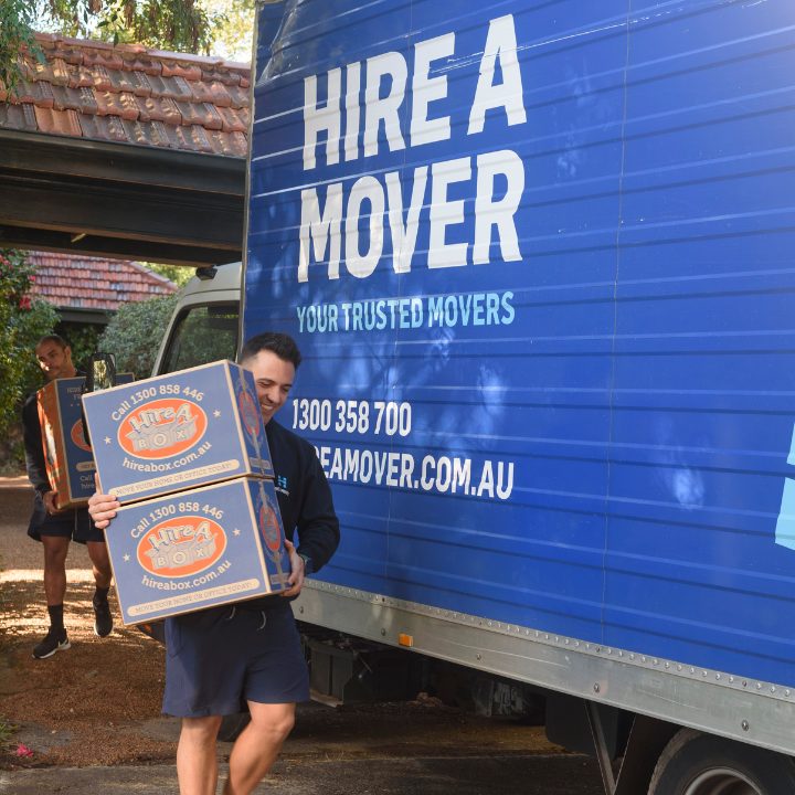 Image of Truck with mover