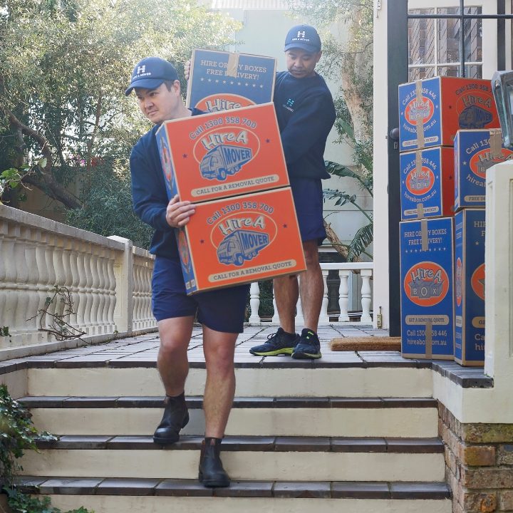 Image of Movers with boxes